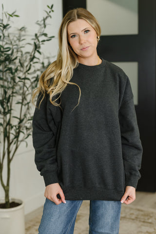 Sunday Snug Relaxed Pullover in Charcoal-Pullovers-Ave Shops-Motis & Co Boutique, Women's Fashion Boutique in Carthage, Missouri
