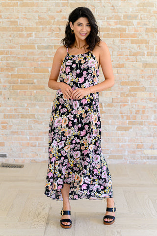 Sunny Side of Life Halter Top Dress-Dresses-Ave Shops-Motis & Co Boutique, Women's Fashion Boutique in Carthage, Missouri