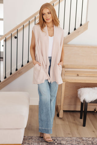Surely a Win Sleeveless Cardigan-Cardigans-Ave Shops-Motis & Co Boutique, Women's Fashion Boutique in Carthage, Missouri
