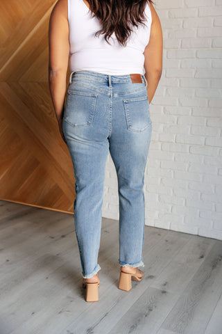 Judy Blue Susan High Rise Side Panel Detail Slim Jeans-Jeans-Ave Shops-Motis & Co Boutique, Women's Fashion Boutique in Carthage, Missouri