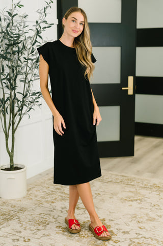 Sweet Like That Casual Dress in Black-Dresses-Ave Shops-Motis & Co Boutique, Women's Fashion Boutique in Carthage, Missouri