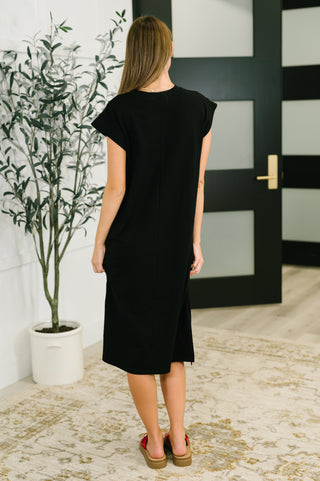 Sweet Like That Casual Dress in Black-Dresses-Ave Shops-Motis & Co Boutique, Women's Fashion Boutique in Carthage, Missouri