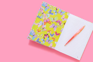 Bright Colorful Gingham Spiritual Notebook-Stationary-Taylor Elliott Designs-Motis & Co Boutique, Women's Fashion Boutique in Carthage, Missouri
