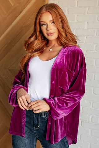 The Best Policy Velvet Balloon Sleeve Top-Tops-Ave Shops-Motis & Co Boutique, Women's Fashion Boutique in Carthage, Missouri