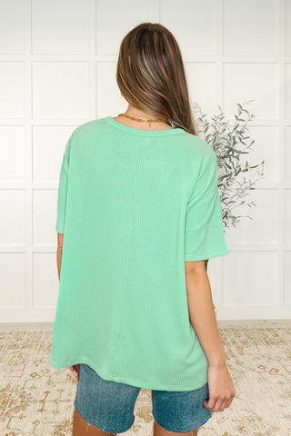 The Go-To Tee in Spearmint-Womens-Ave Shops-Motis & Co Boutique, Women's Fashion Boutique in Carthage, Missouri
