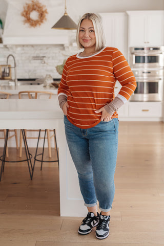True To You Long Sleeve Tee-Long Sleeves-Ave Shops-Motis & Co Boutique, Women's Fashion Boutique in Carthage, Missouri