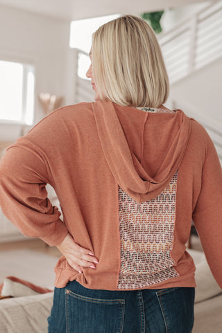 Wave Hello Mixed Print Hoodie-Hoodies-Ave Shops-Motis & Co Boutique, Women's Fashion Boutique in Carthage, Missouri