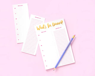 Handy Meal Planning Note Pad-Stationary-Taylor Elliott Designs-Motis & Co Boutique, Women's Fashion Boutique in Carthage, Missouri