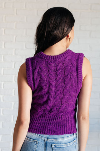 What's On Your Mind Cable Knit Vest-Tops-Ave Shops-Motis & Co Boutique, Women's Fashion Boutique in Carthage, Missouri