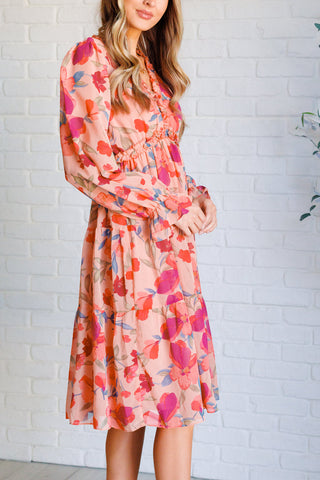 You And Me Floral Dress-Dresses-Ave Shops-Motis & Co Boutique, Women's Fashion Boutique in Carthage, Missouri
