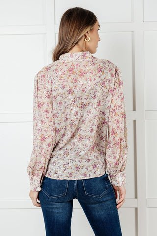 You and I Connect Floral Button Up Blouse-Long Sleeves-Ave Shops-Motis & Co Boutique, Women's Fashion Boutique in Carthage, Missouri