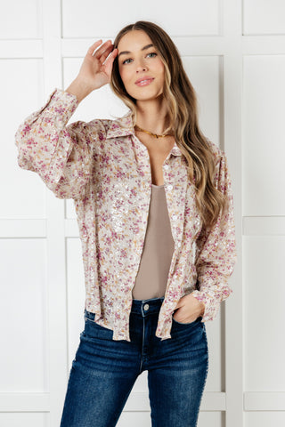You and I Connect Floral Button Up Blouse-Long Sleeves-Ave Shops-Motis & Co Boutique, Women's Fashion Boutique in Carthage, Missouri