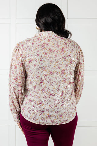 You and I Connect Floral Button Up Blouse-Long Sleeves-Ave Shops-Motis & Co Boutique, Women's Fashion Boutique in Carthage, Missouri
