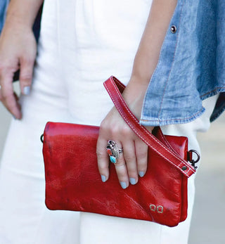 Cadence 3 in 1 Red Wallet Crossbody Clutch by Bed|Stu-Handbags-Bedstu-Motis & Co Boutique, Women's Fashion Boutique in Carthage, Missouri