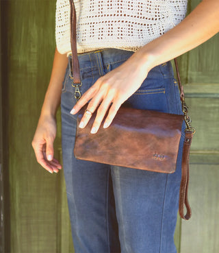 Cadence 3 in 1 Brown Wallet Crossbody Clutch by Bed|Stu-Handbags-Bedstu-Motis & Co Boutique, Women's Fashion Boutique in Carthage, Missouri