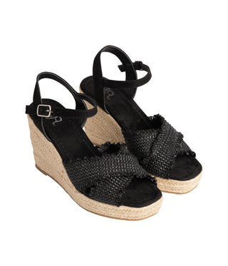 Elinor Wedge in Black-Shoes-Ave Shops-Motis & Co Boutique, Women's Fashion Boutique in Carthage, Missouri