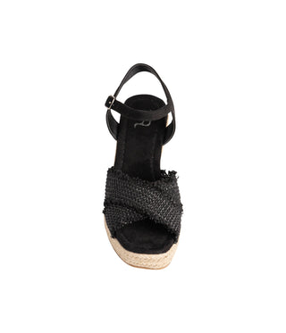 Elinor Wedge in Black-Shoes-Ave Shops-Motis & Co Boutique, Women's Fashion Boutique in Carthage, Missouri