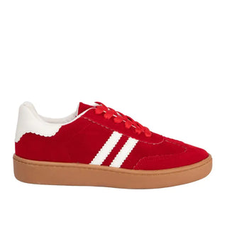 Miel 75 Red Lace Up Sneaker-Shoes-MOTIS-Motis & Co Boutique, Women's Fashion Boutique in Carthage, Missouri
