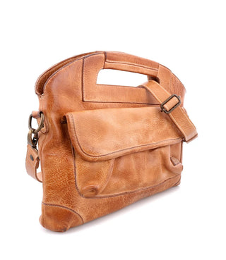 Greenway Tan Leather Crossbody Clutch by Bed|Stu-Handbags-Bedstu-Motis & Co Boutique, Women's Fashion Boutique in Carthage, Missouri