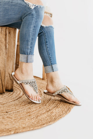 Loving U Sandals in Silver-Shoes-Ave Shops-Motis & Co Boutique, Women's Fashion Boutique in Carthage, Missouri