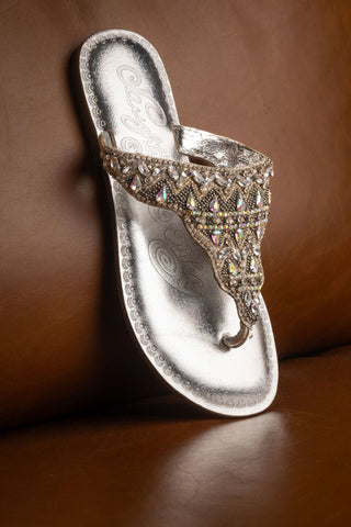 Loving U Sandals in Silver-Shoes-Ave Shops-Motis & Co Boutique, Women's Fashion Boutique in Carthage, Missouri