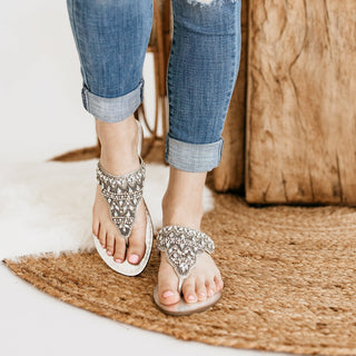Loving U Sandals in Silver-Shoes-Ave Shops-Motis & Co Boutique, Women's Fashion Boutique in Carthage, Missouri