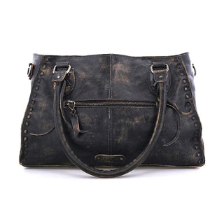 Rockababy Black Leather Handbag by Bed|Stu-Handbags-Bedstu-Motis & Co Boutique, Women's Fashion Boutique in Carthage, Missouri
