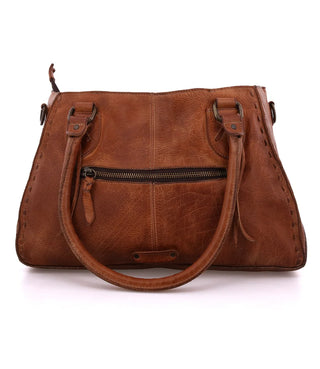 Rockababy Tan Leather Handbag by Bed|Stu-Handbags-Bedstu-Motis & Co Boutique, Women's Fashion Boutique in Carthage, Missouri