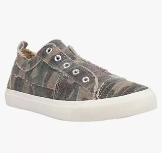 Corkys Babalu Camo Slip-On Sneakers-Sneakers-Corkys-Motis & Co Boutique, Women's Fashion Boutique in Carthage, Missouri