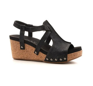 Corky's Black Seltzer Wedges-Wedges-Corkys-Motis & Co Boutique, Women's Fashion Boutique in Carthage, Missouri