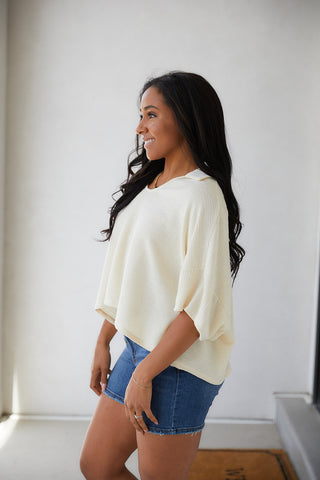 Brianna Boxy Crop Top-Short Sleeves-Ave-Motis & Co Boutique, Women's Fashion Boutique in Carthage, Missouri