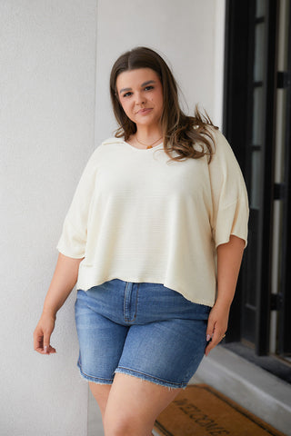 Brianna Boxy Crop Top-Short Sleeves-Ave-Motis & Co Boutique, Women's Fashion Boutique in Carthage, Missouri