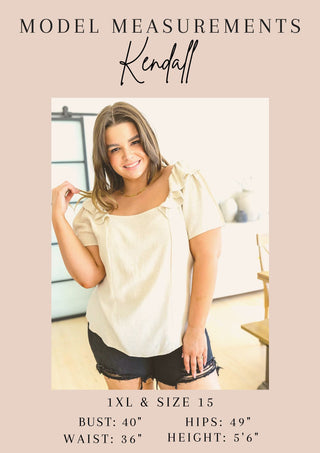 Capture the Day Two Toned Button Up Kelly-Short Sleeves-Ave-Motis & Co Boutique, Women's Fashion Boutique in Carthage, Missouri