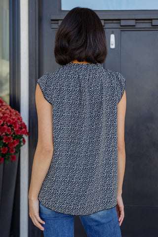 Not So Conventional Cap Sleeve Top-Short Sleeves-Ave-Motis & Co Boutique, Women's Fashion Boutique in Carthage, Missouri