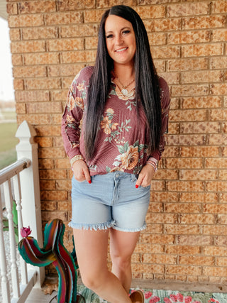 Dusty Light Wash Denim Shorts-Shorts-Zenana-Motis & Co Boutique, Women's Fashion Boutique in Carthage, Missouri